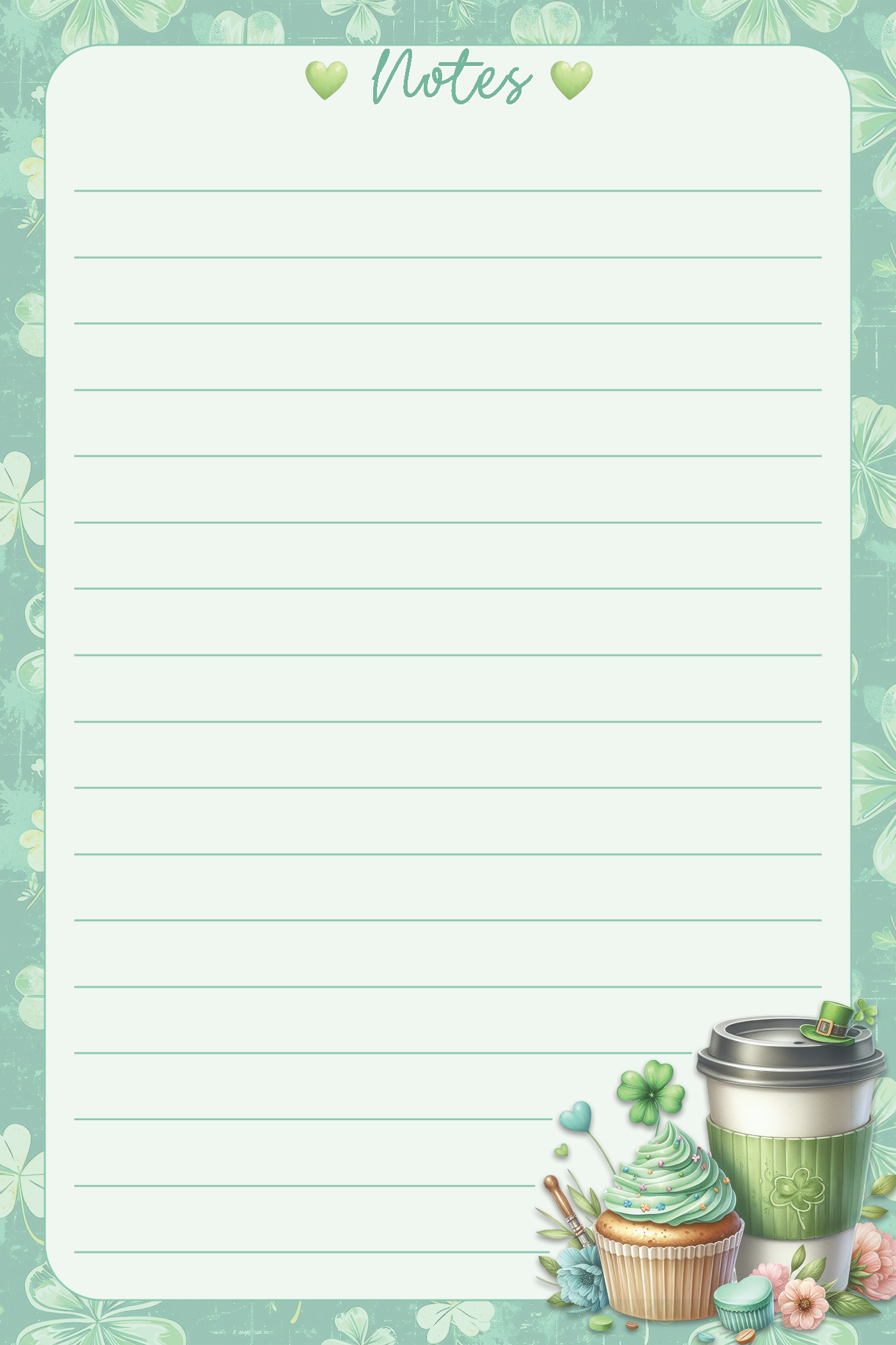 St. Patrick's Day Notepads