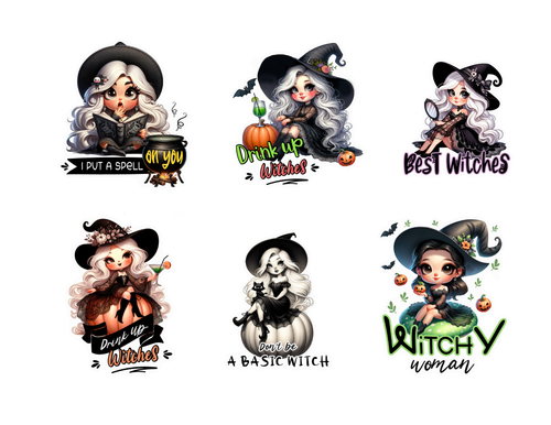 Basic Witch sticker pack