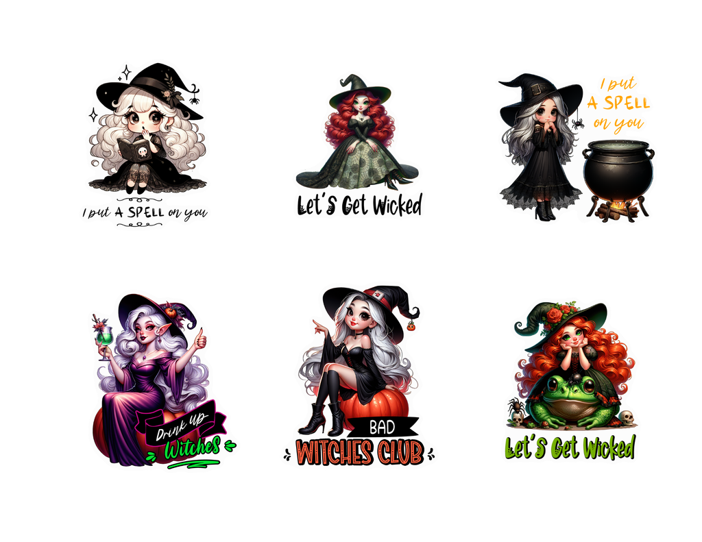 Basic Witch sticker pack