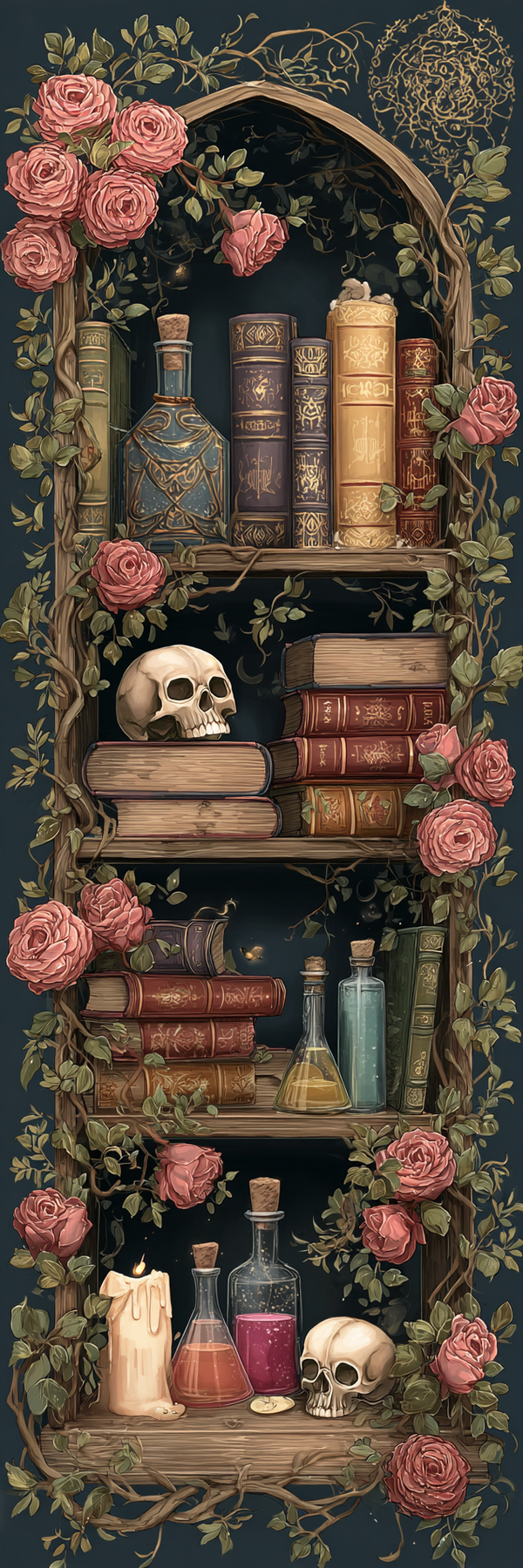 Bookmarks Witchy Cottage Core