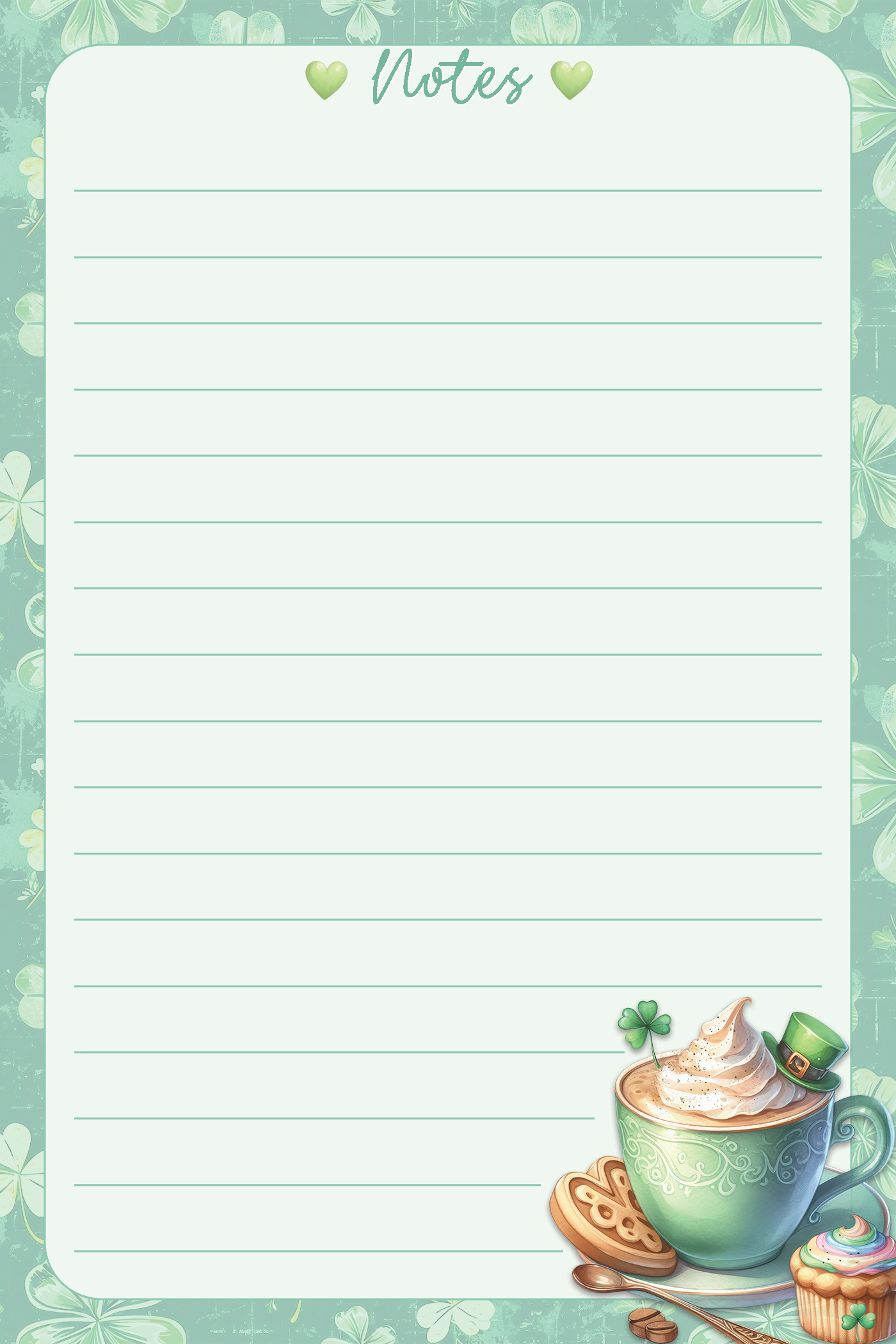 St. Patrick's Day Notepads