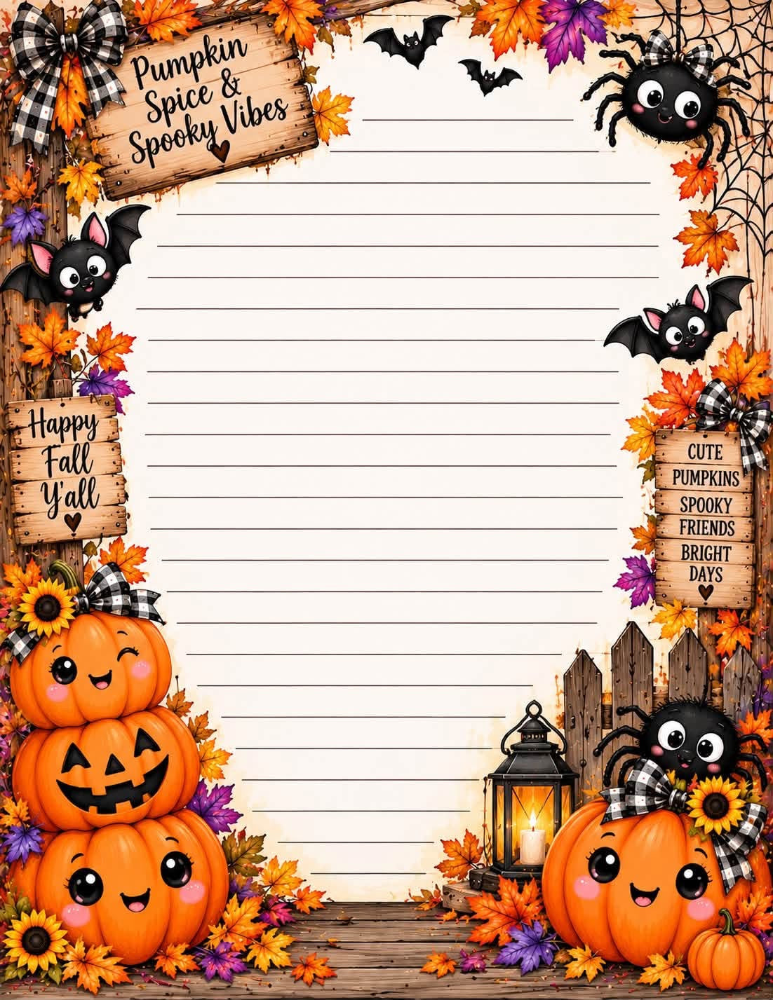 Fall spiders