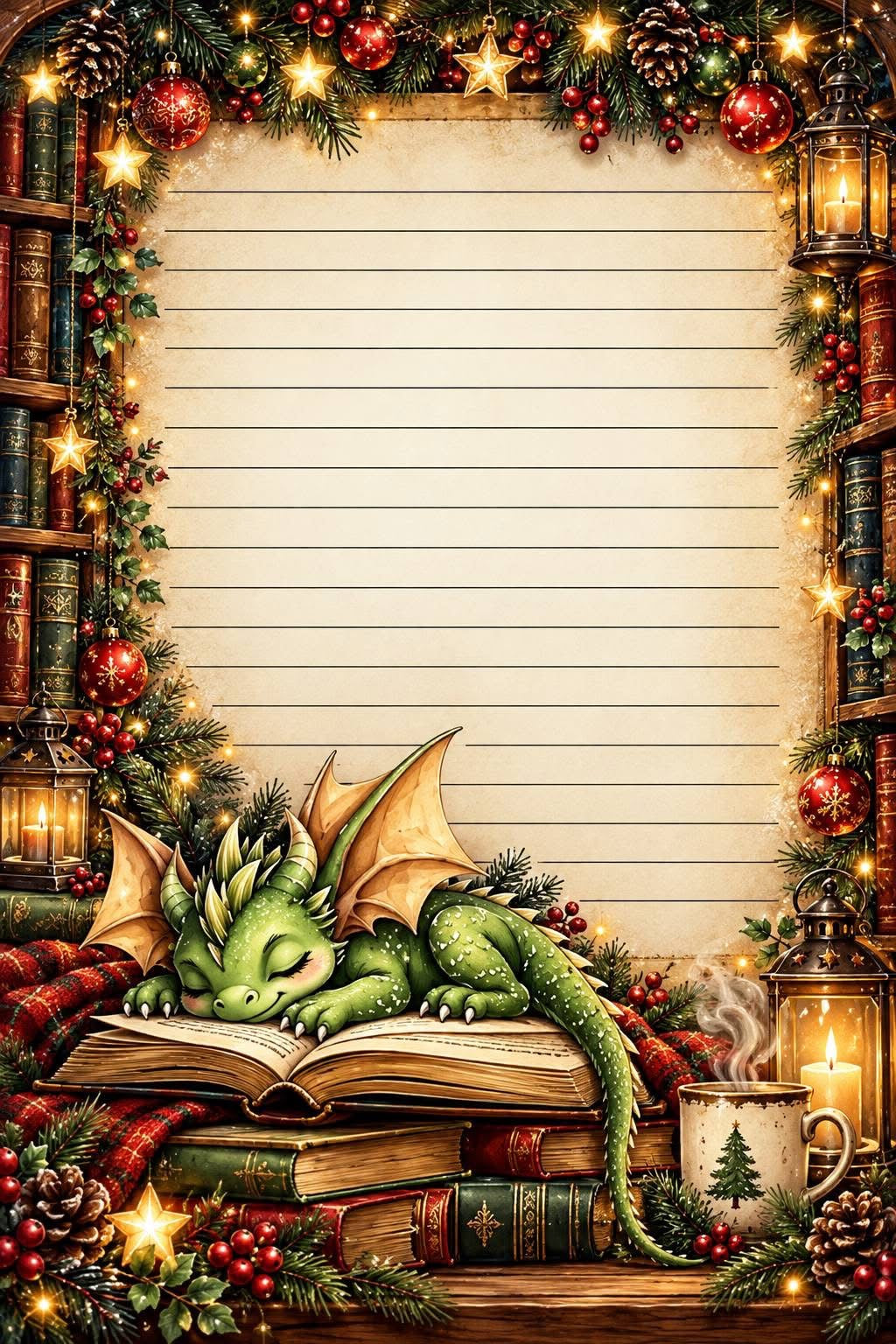 Christmas dragon