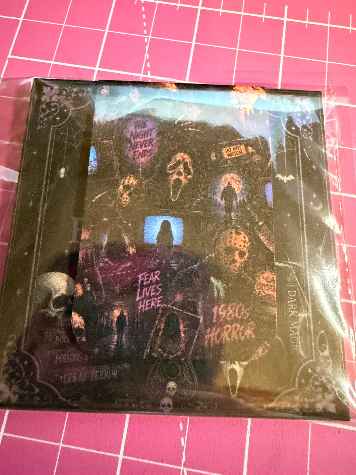 Magnetic bookmark horror 3