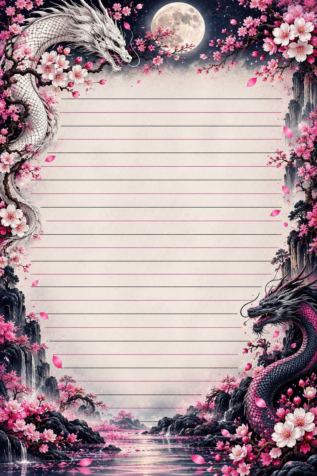 Blossom dragons