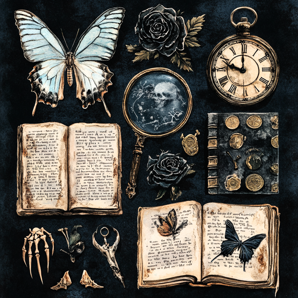 curriosities junk journal papers
