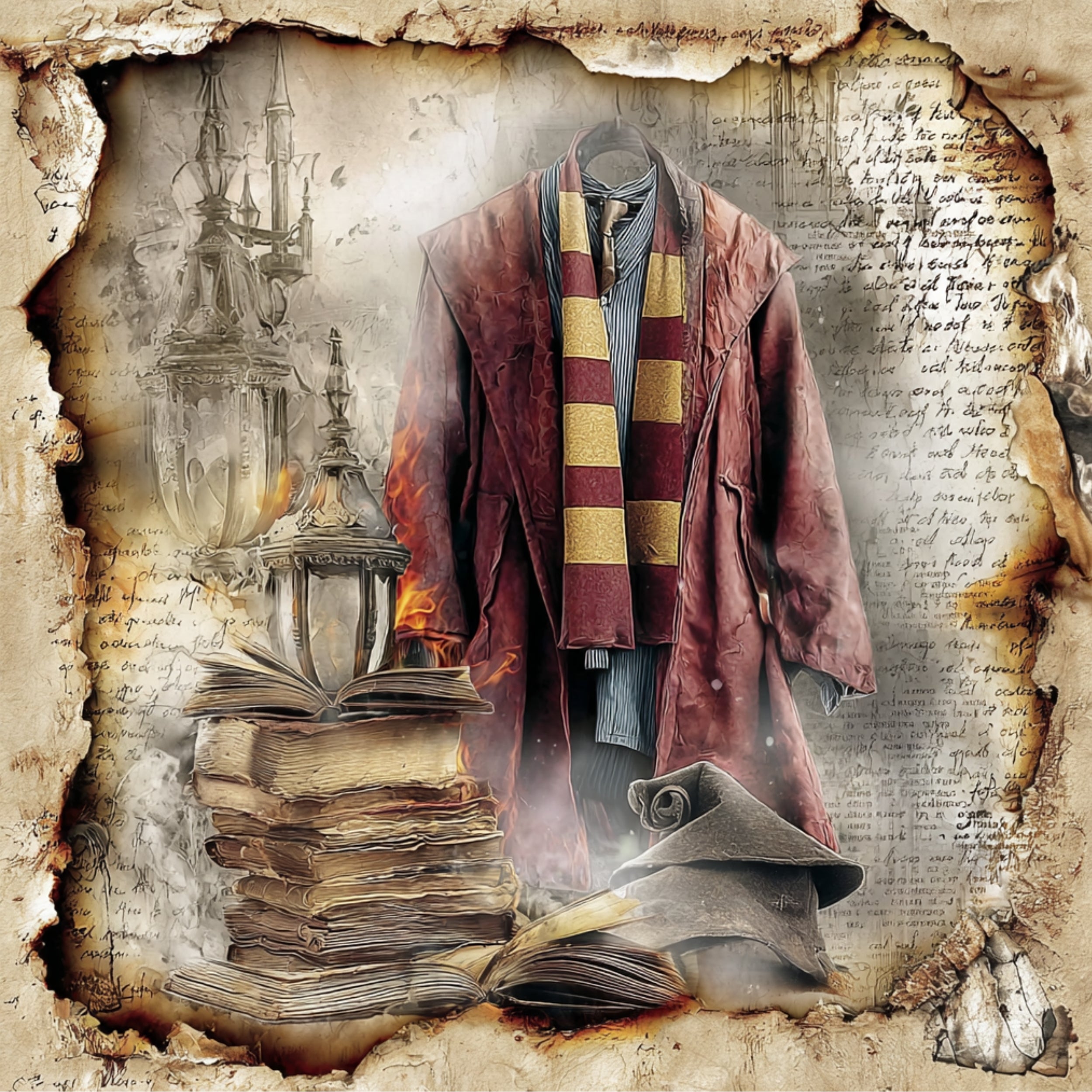 HP Wizarding World Junk journal papers