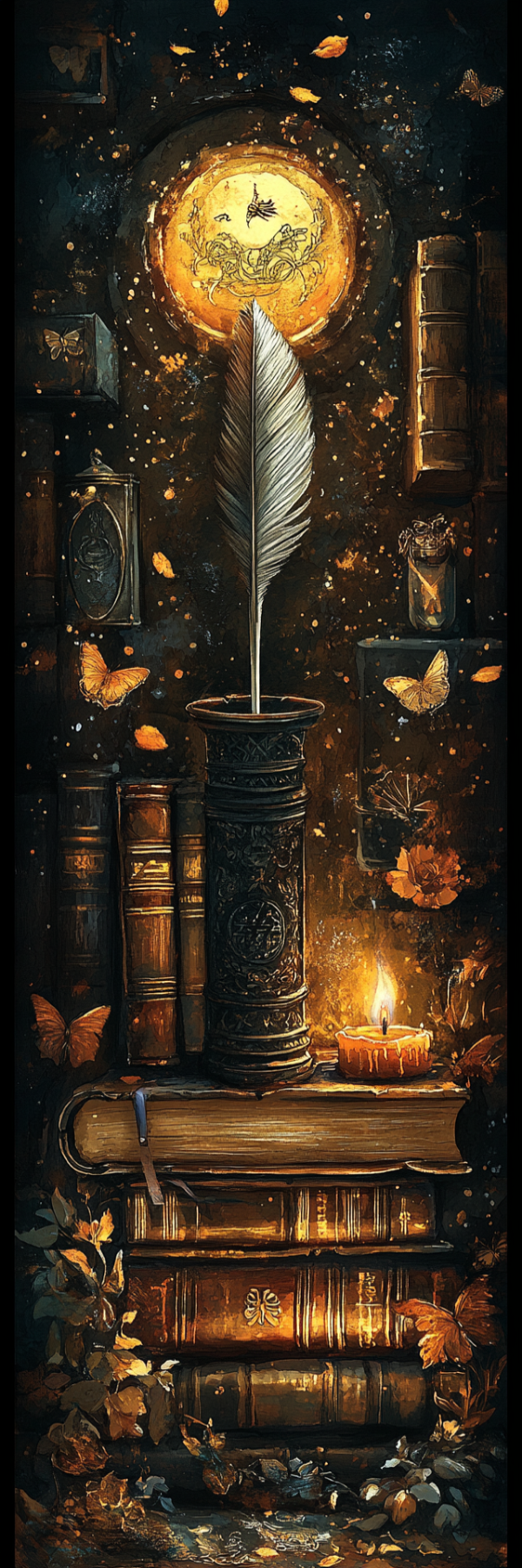 Bookmarks Witchy Cottage Core
