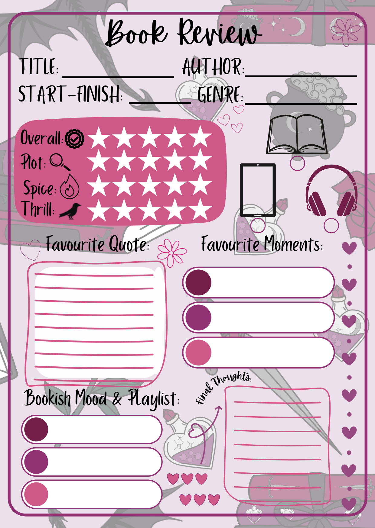 Book Review Romantasy