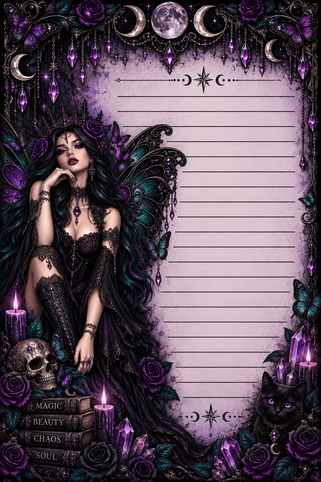 Purple goddess