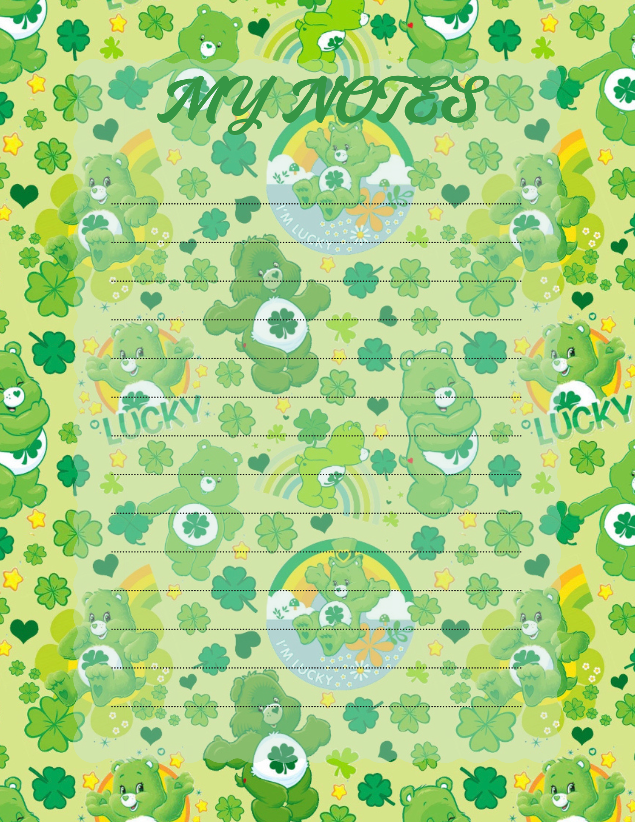 St. Patrick's Day Notepads