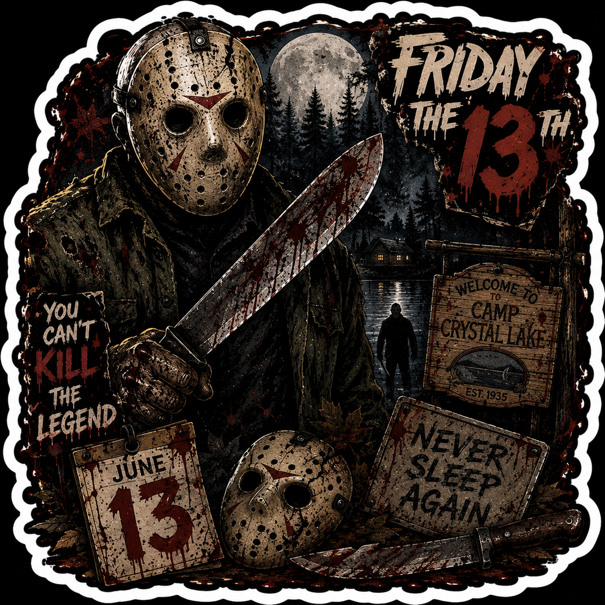 Jason sticker
