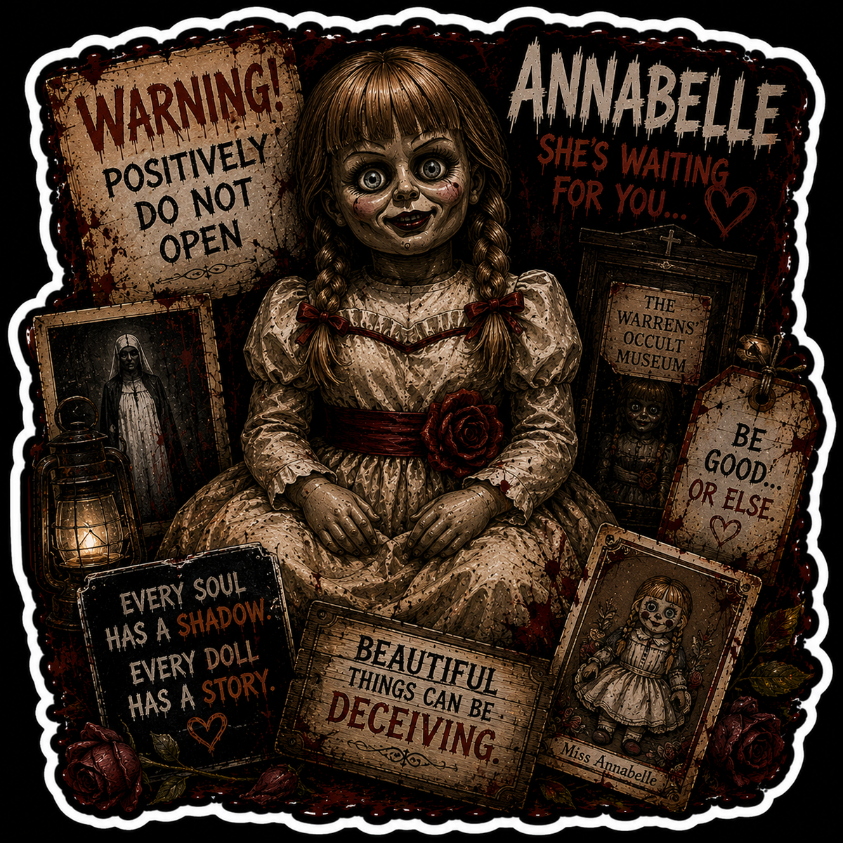 Annabelle sticker