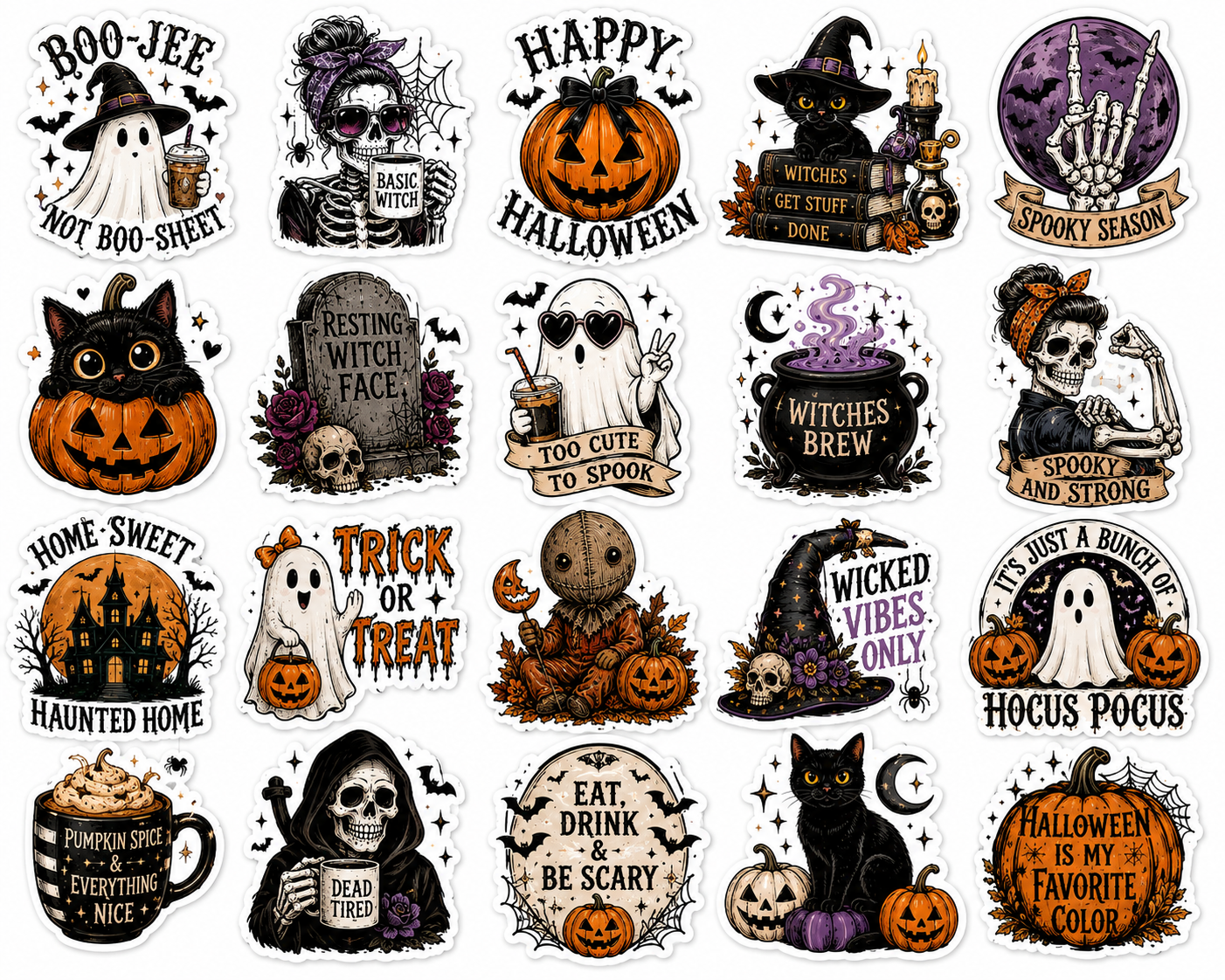 Halloween sticker pack