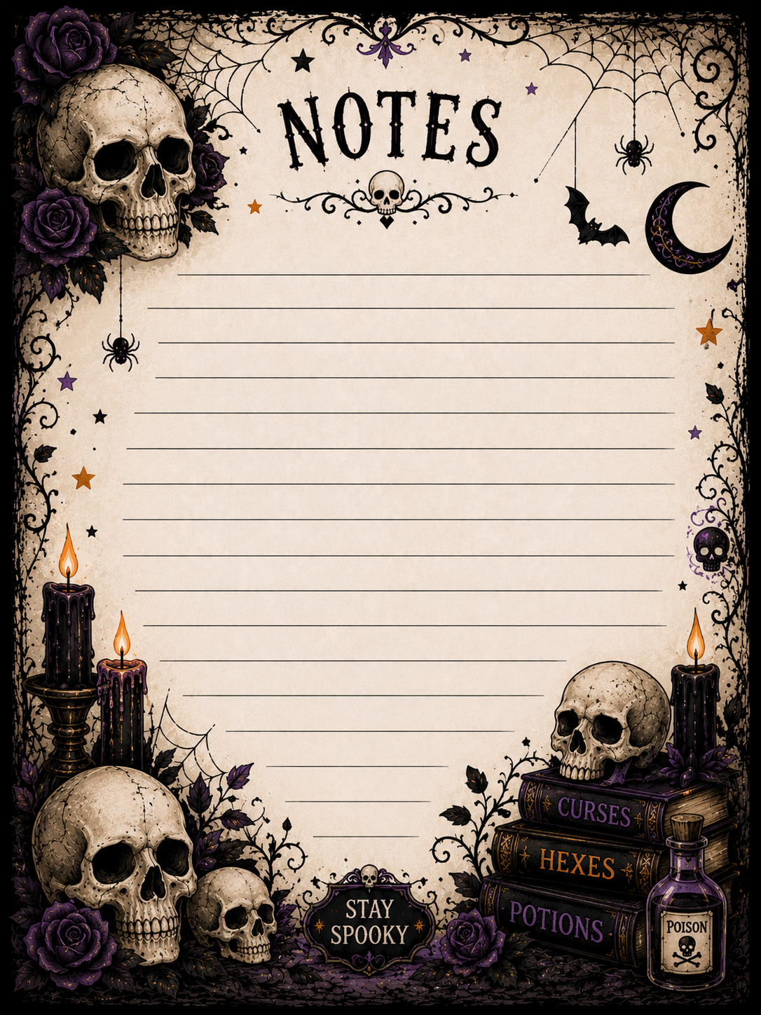 Halloween Skulls