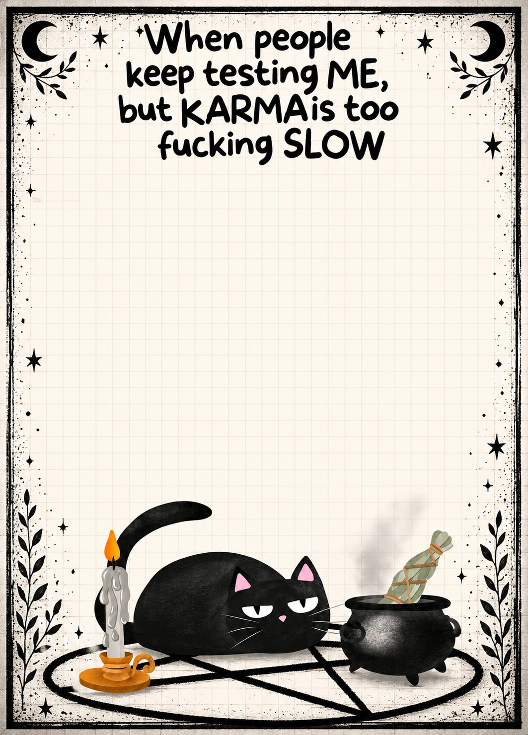 Black cat karma
