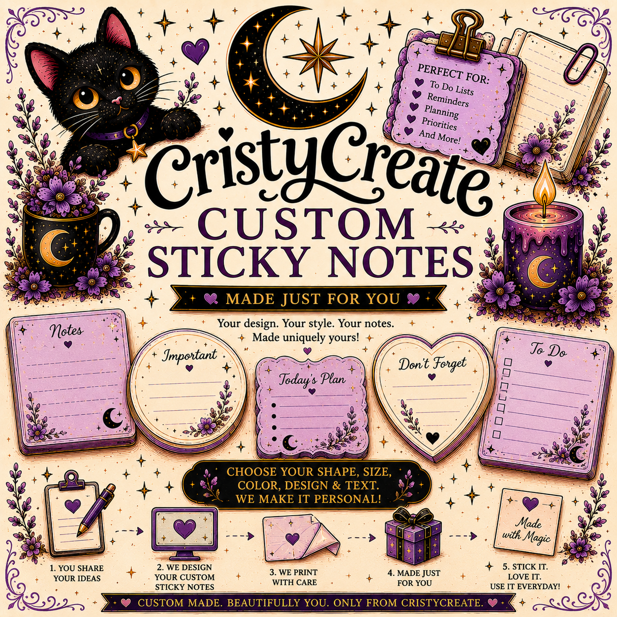 Custom Sticky Notes