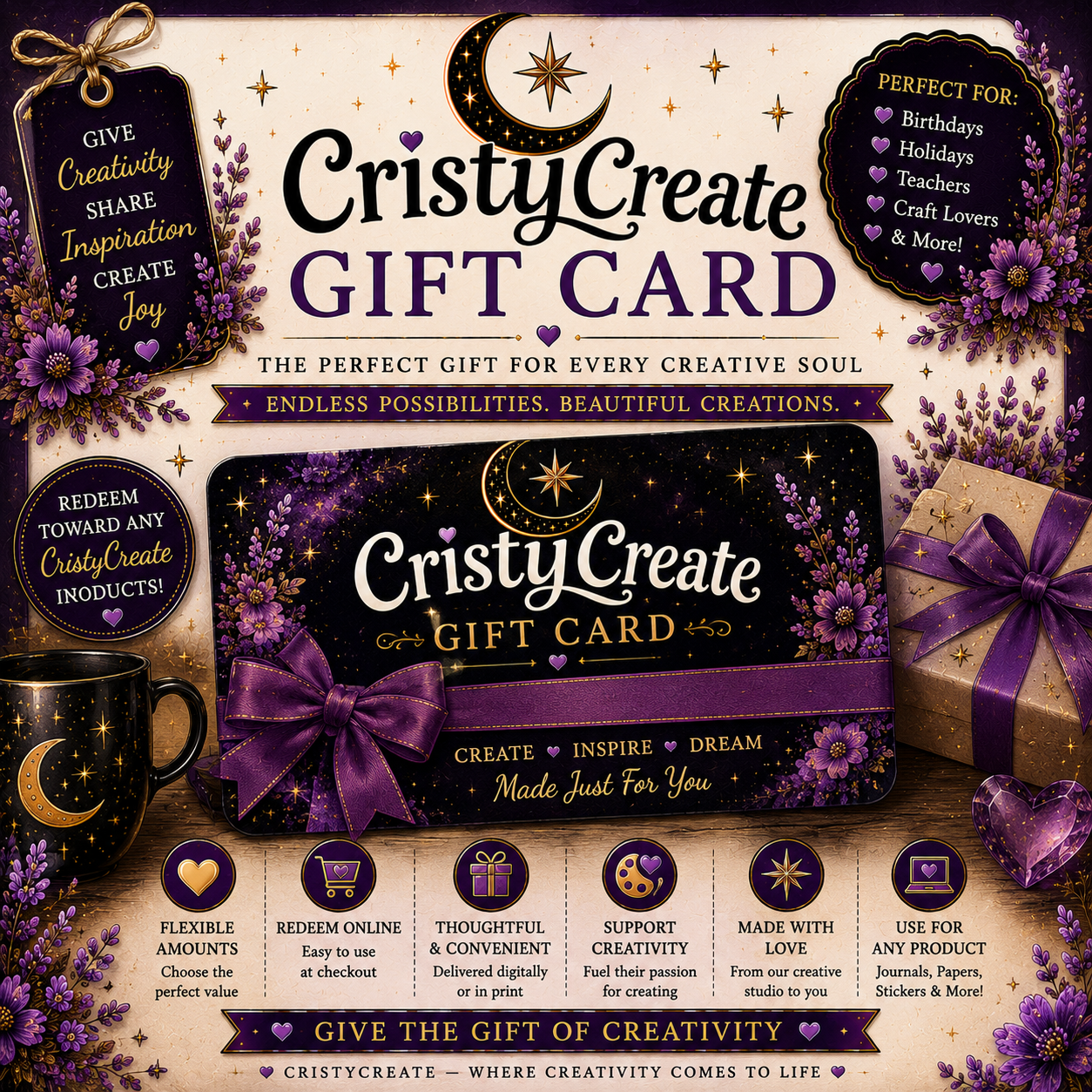 CristyCreate Gift Card