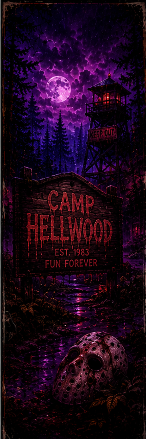 Camp hellwood bookmark
