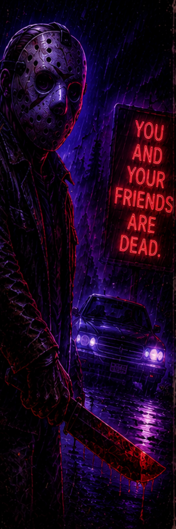 you and your friends are dead bookmark