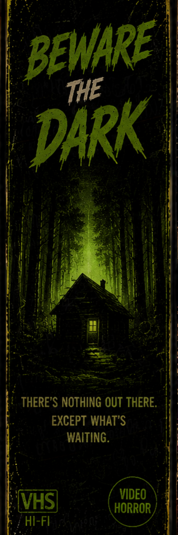 Beware the Dark bookmark
