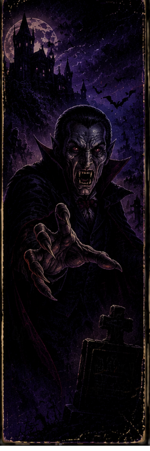 Dracula Bookmark
