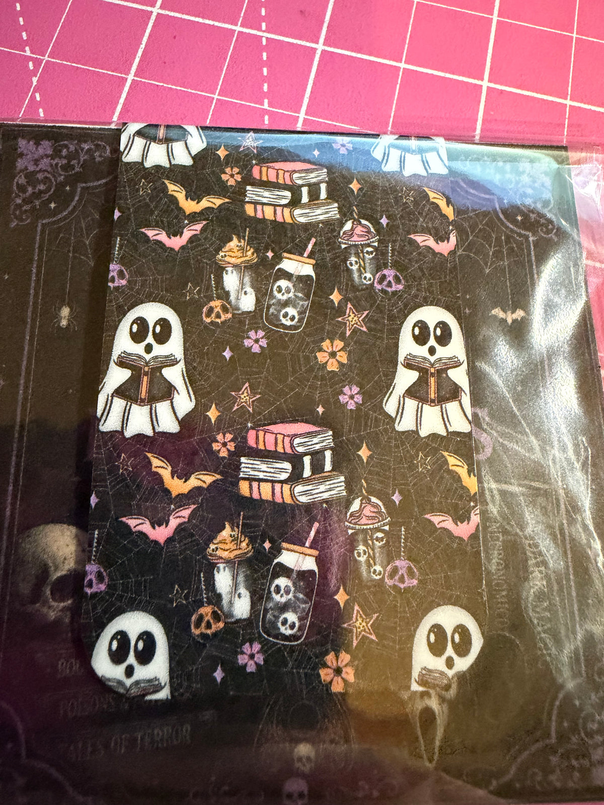 Magnetic bookmark reading ghosts