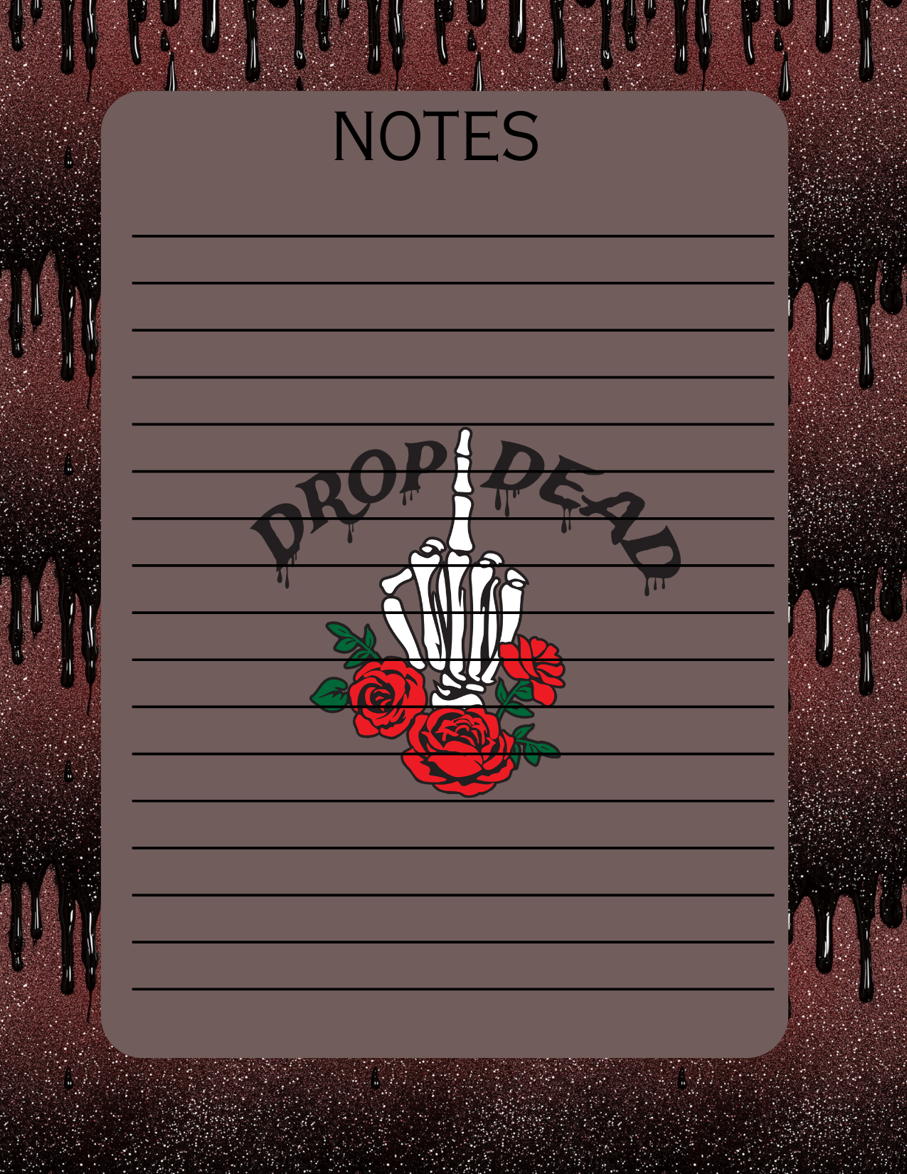 Horror Notepads