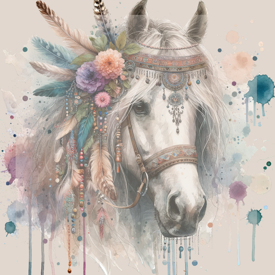 Boho horse