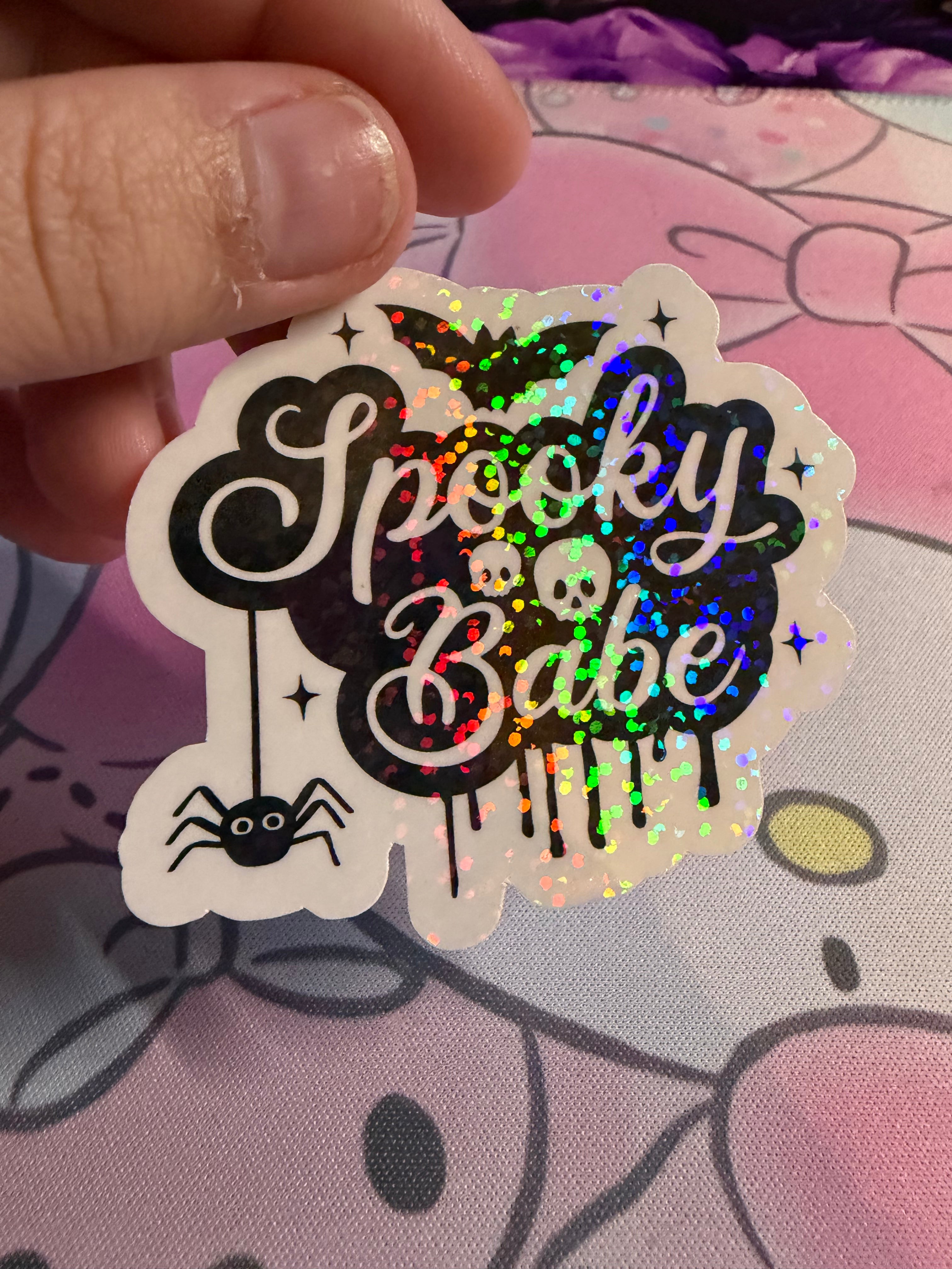 Spooky Babe sticker
