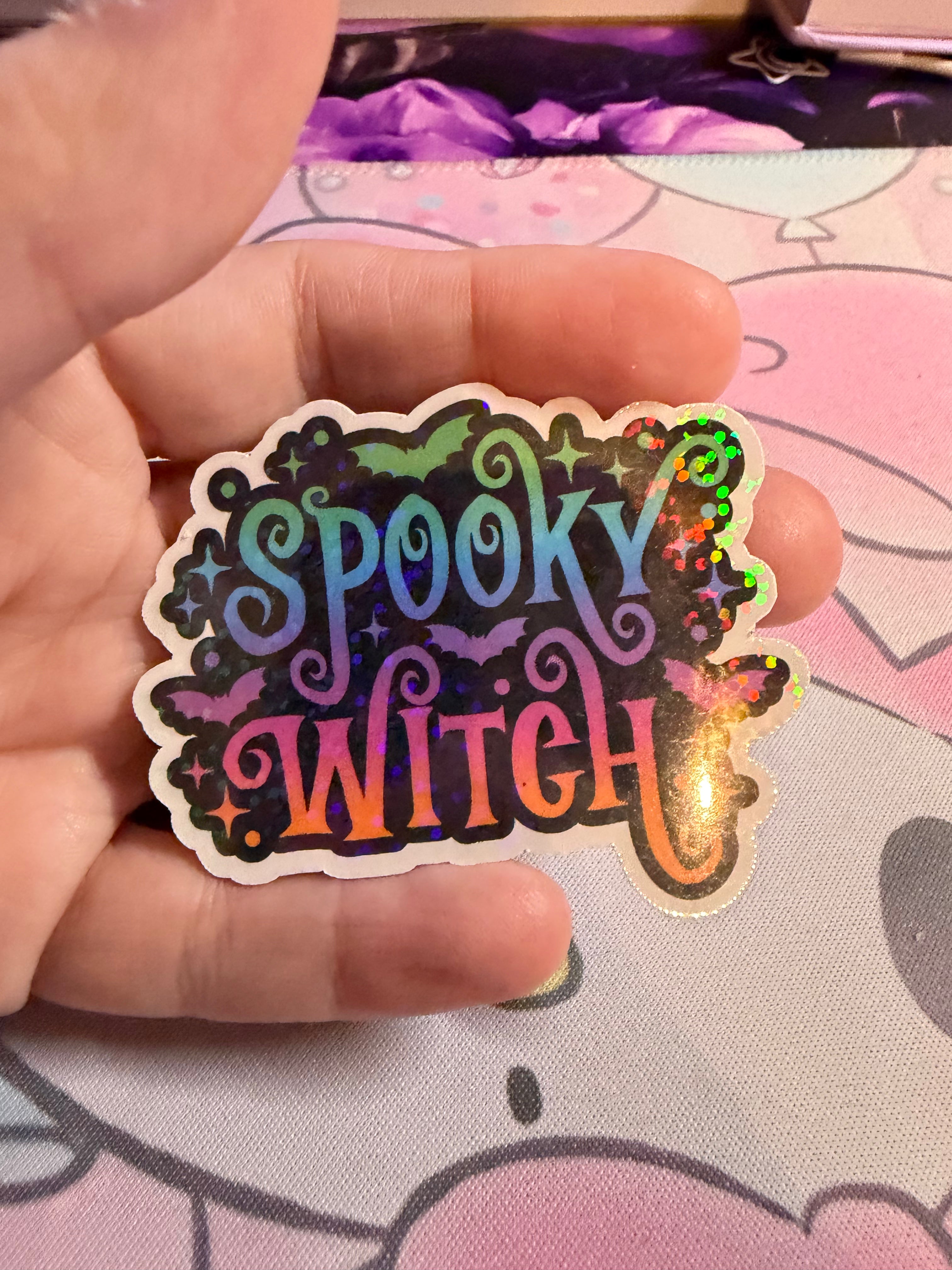 Spooky Witch sticker