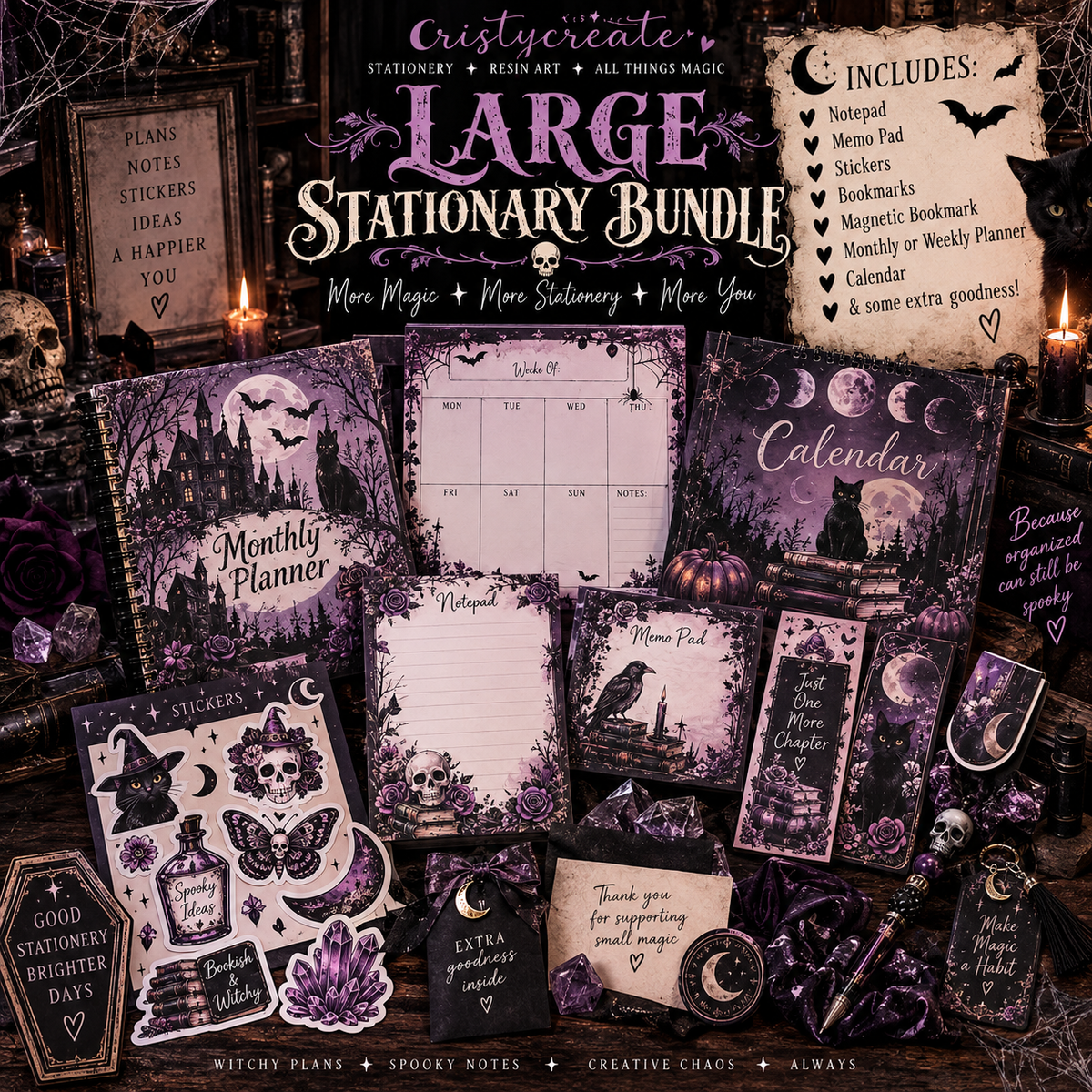 Large stationary bundle