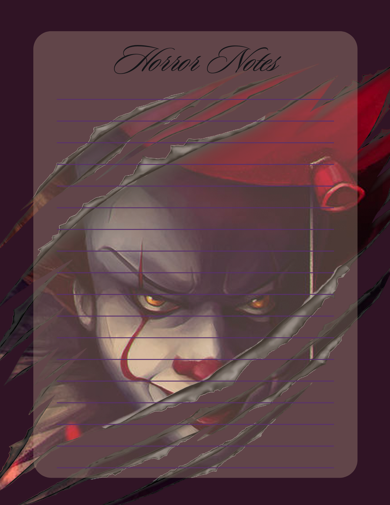 Pennywise eyes