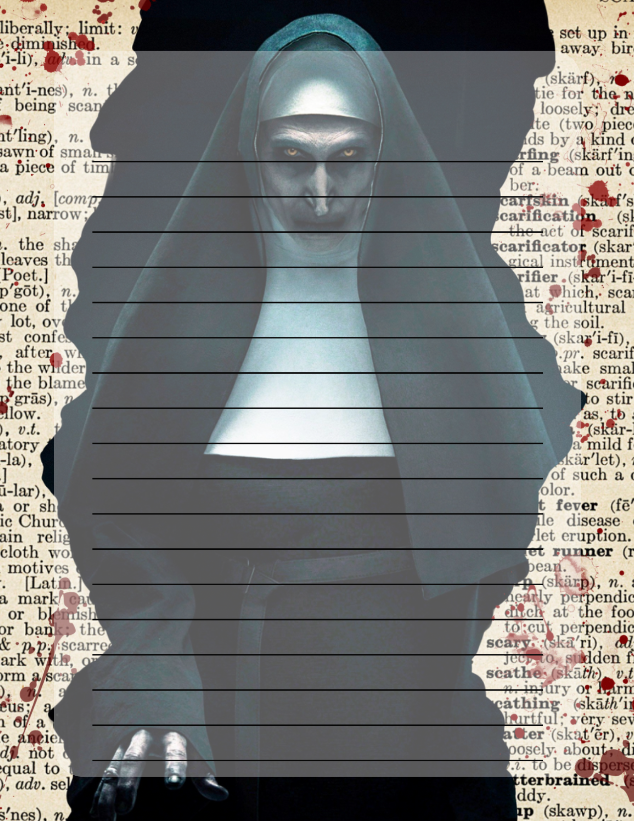 The Nun newspaper