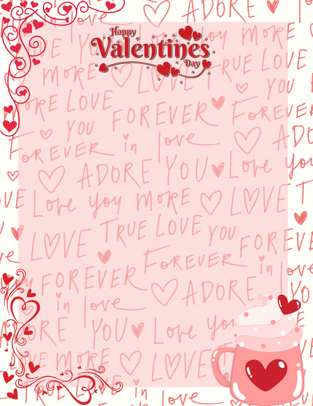 Valentines Day Collection of Notepads