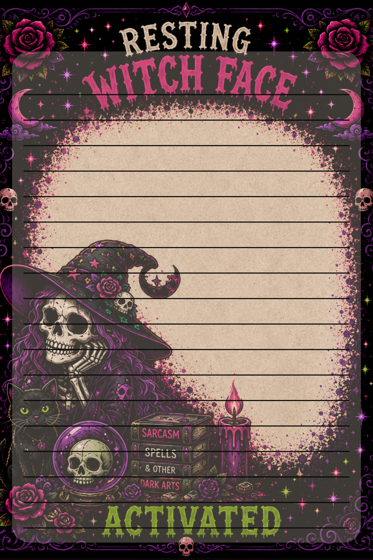 Witch face