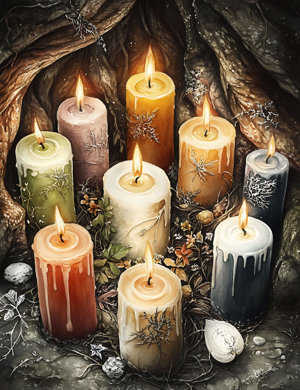 Season of the Witch Junk Journal Paper