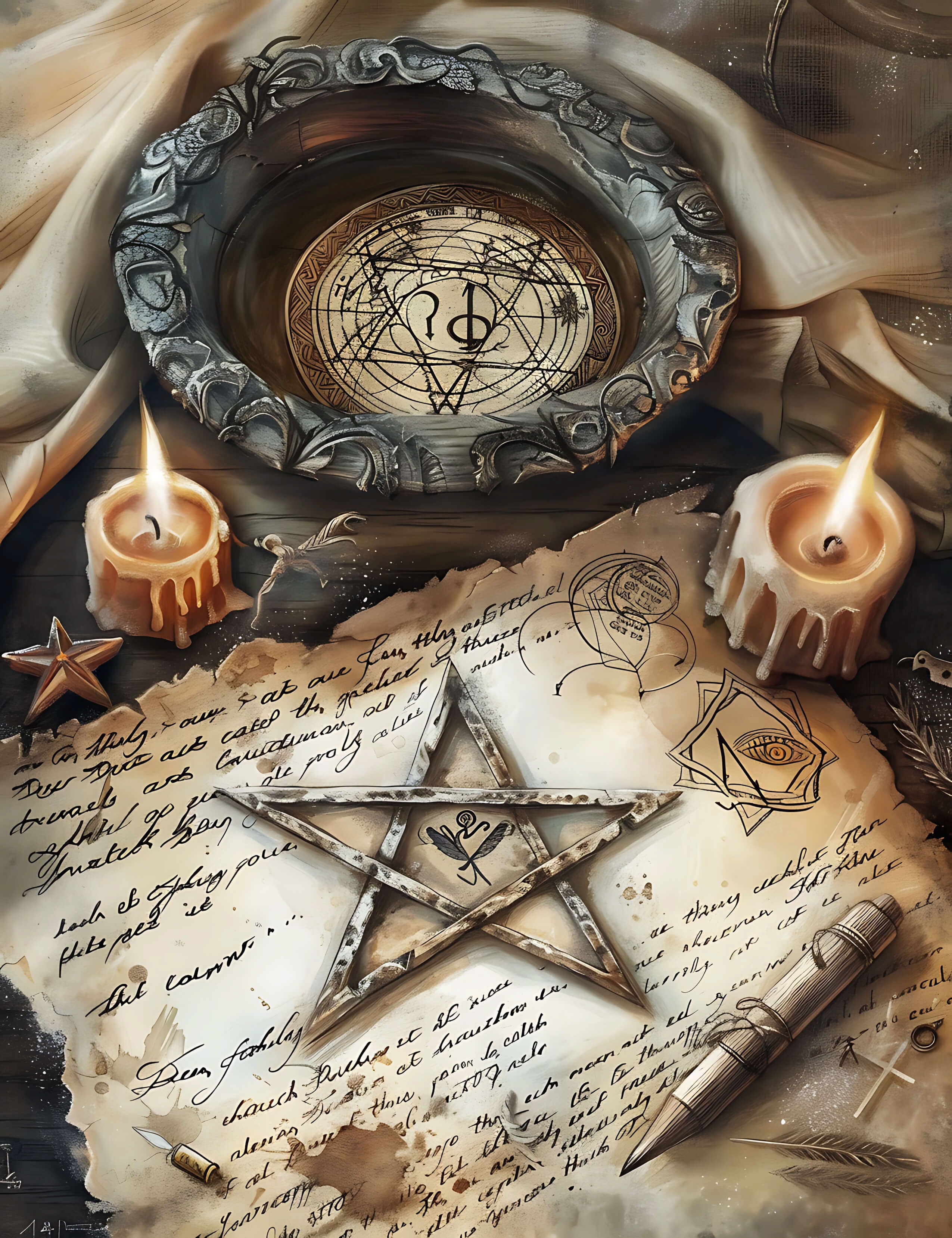 Season of the Witch Junk Journal Paper
