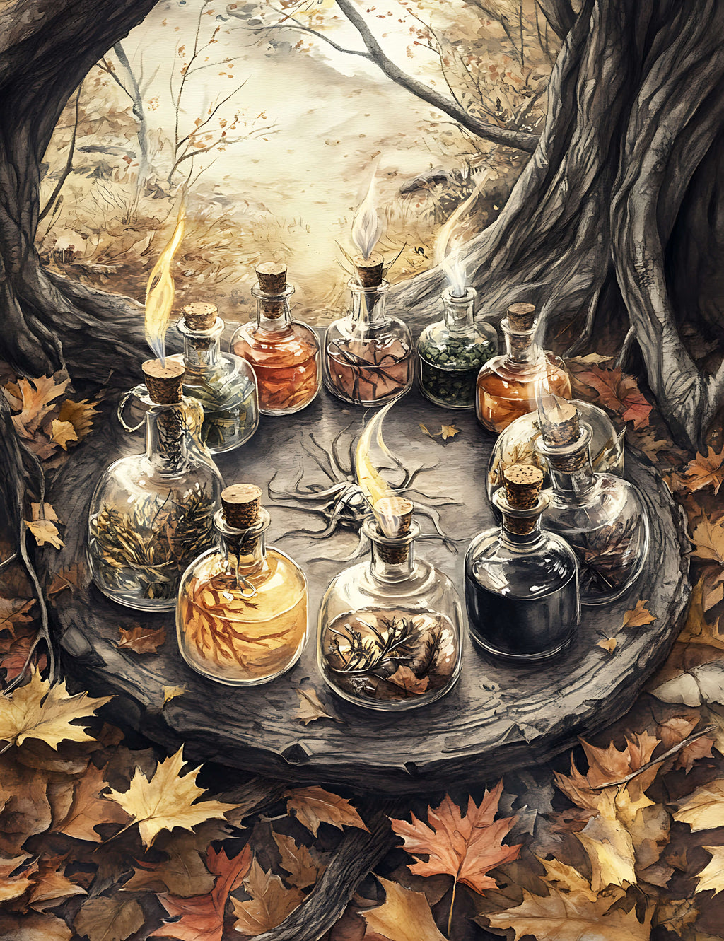 Season of the Witch Junk Journal Paper