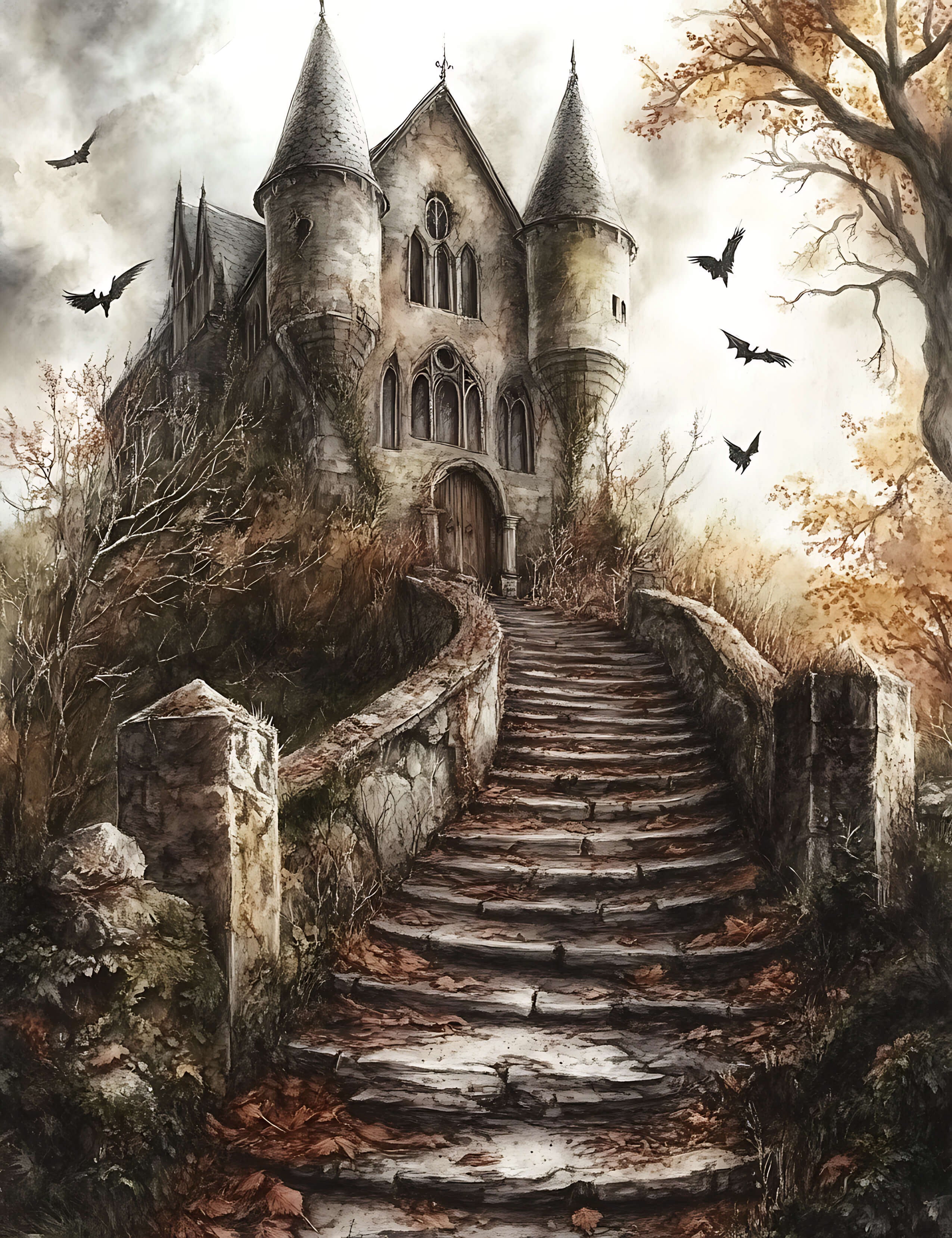 Season of the Witch Junk Journal Paper