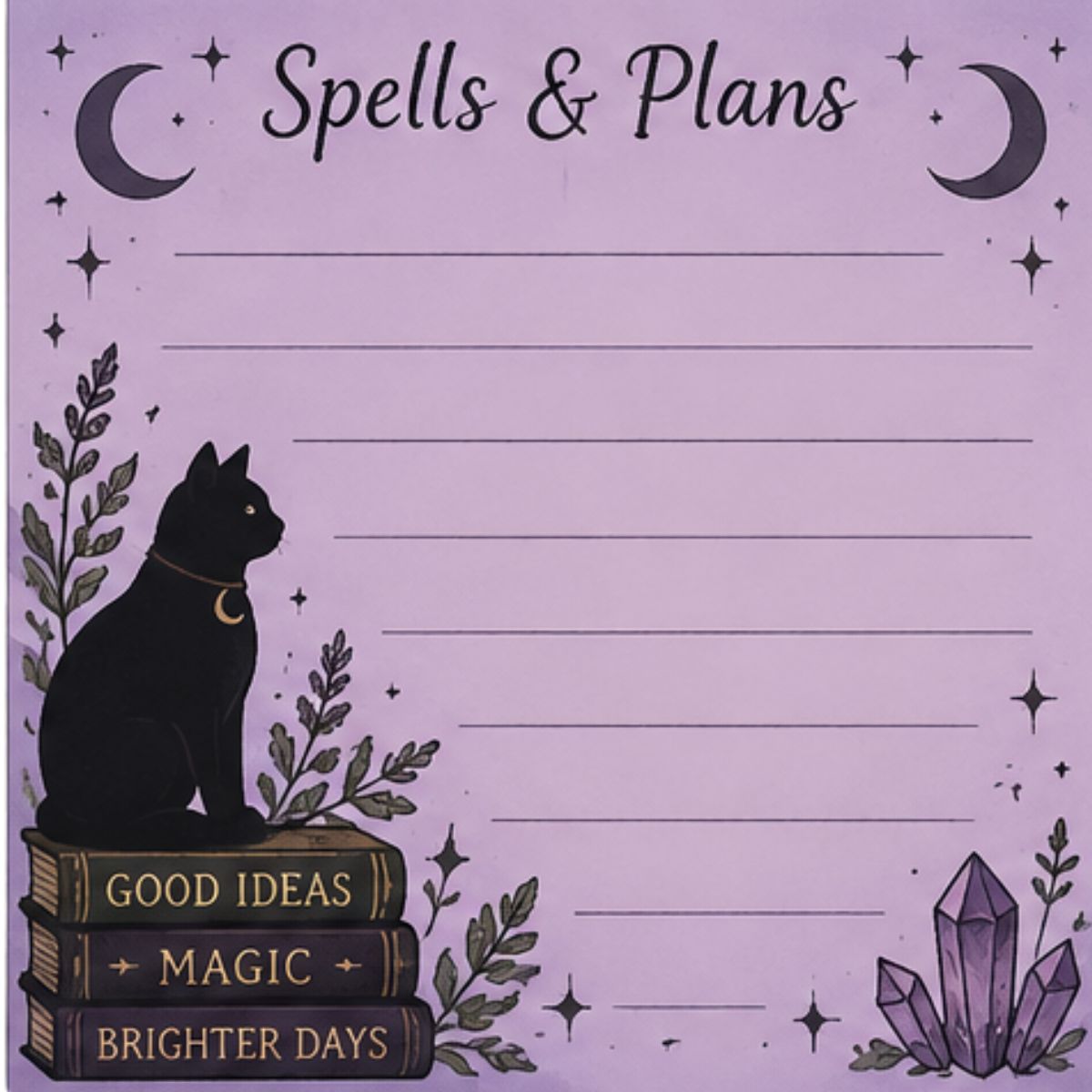 Spells and plans