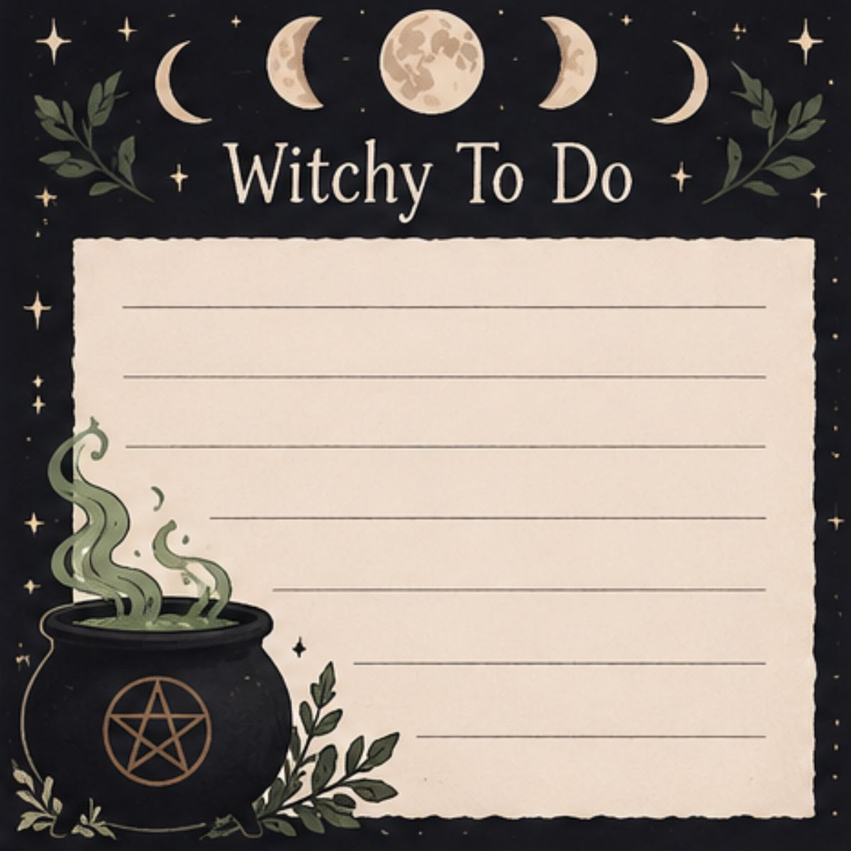 Witchy to do