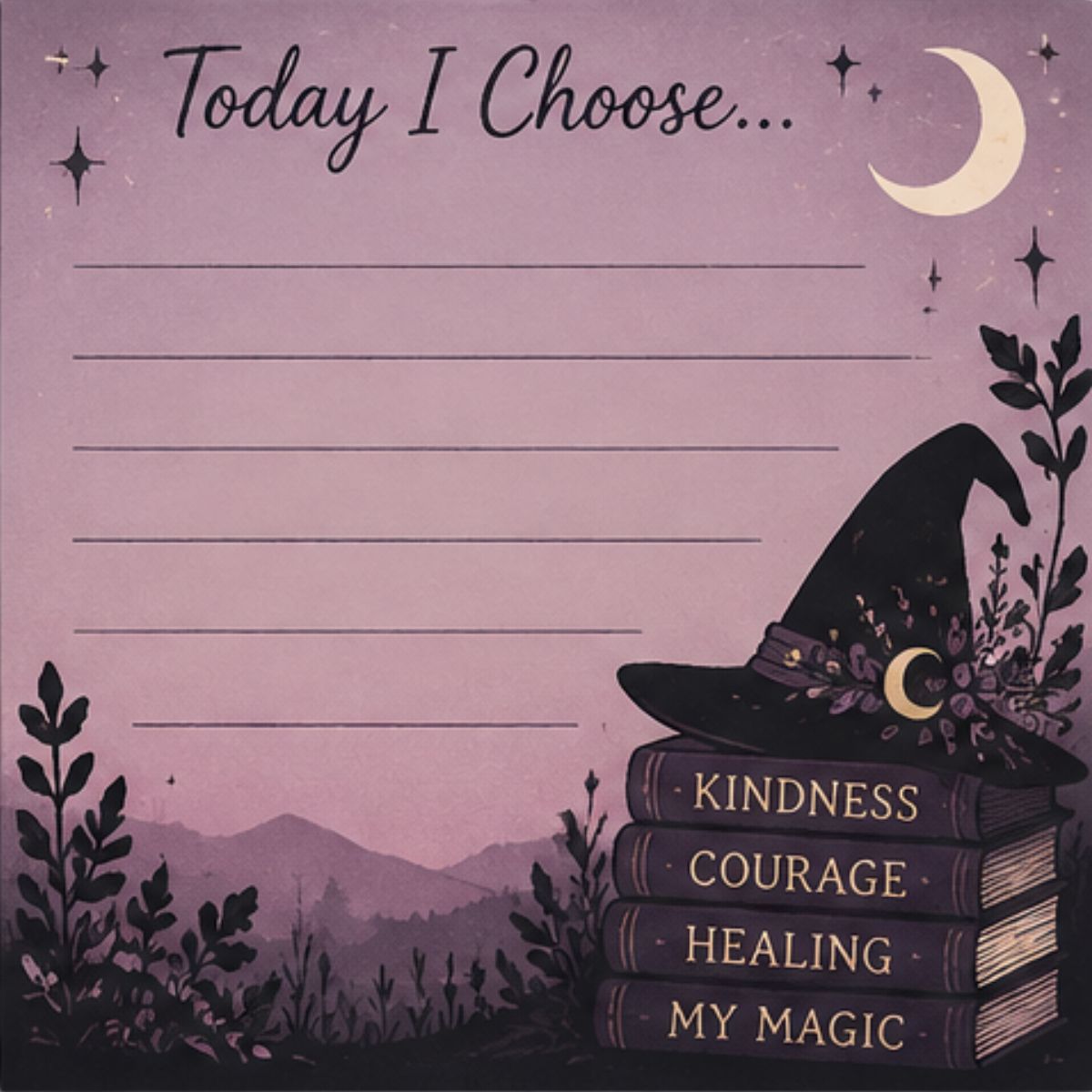 Today I choose
