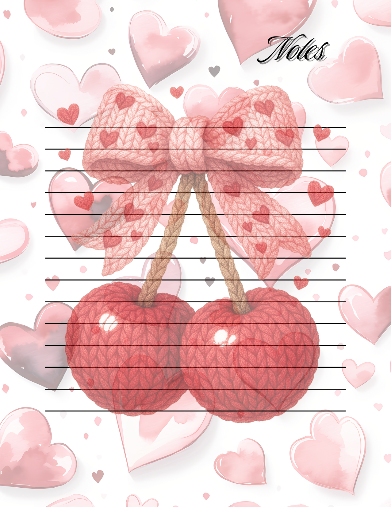 Valentines Day Collection of Notepads