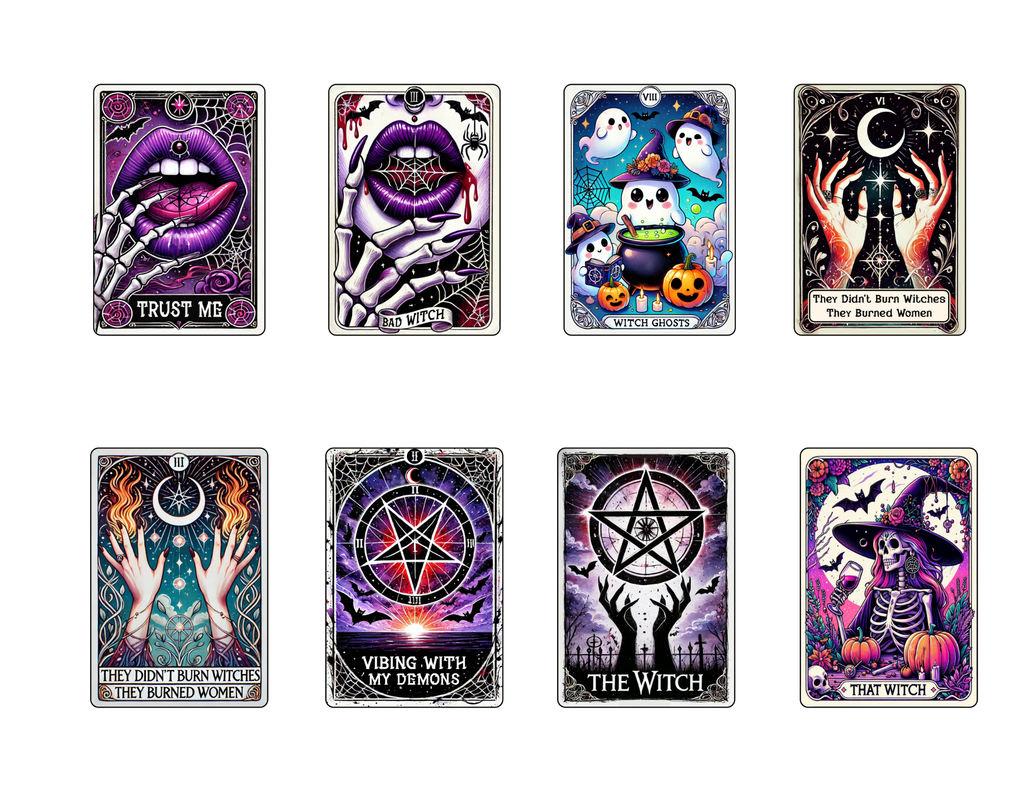 Witchy Tarot Stickers Pack