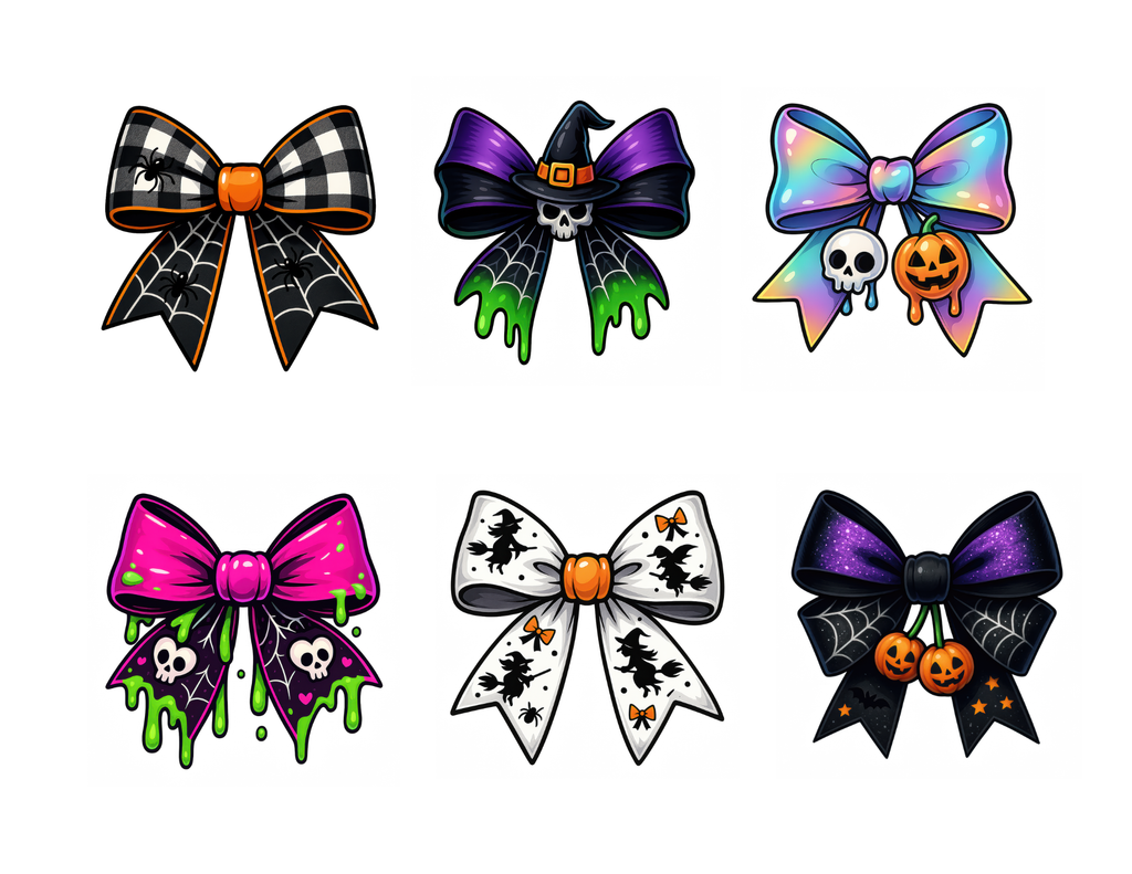 Halloween Bows Sticker pack