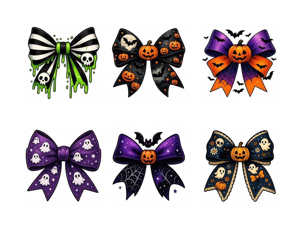 Halloween Bows Sticker pack
