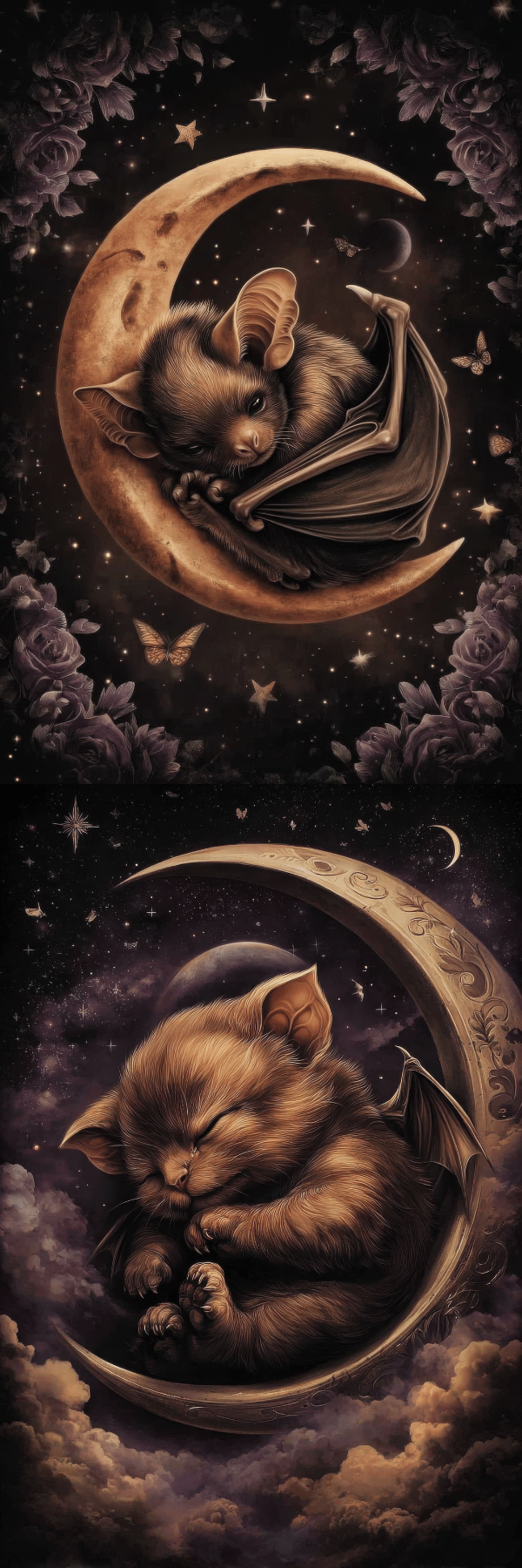 Sleeping bats