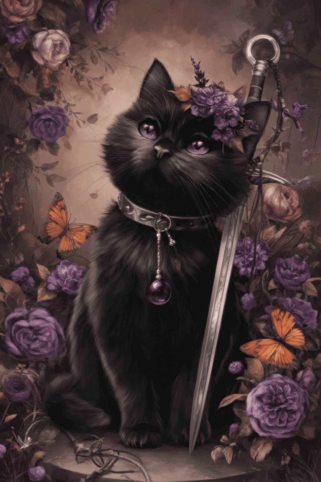 Vintage Halloween Witchy Cardstock Prints