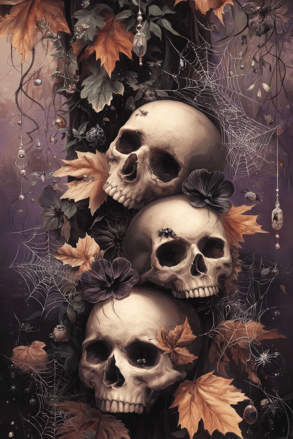 Vintage Halloween Witchy Cardstock Prints